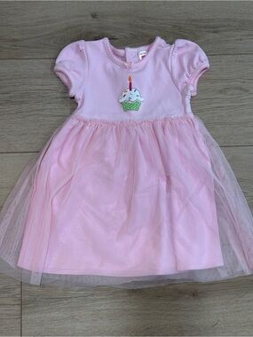Carter's Light Pink Cupcake Tulle Dress